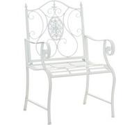 Chaise en fer forgé Punjab , Blanc Blanc G