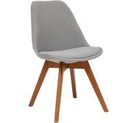 Chaise En Hêtre Baya Gris Atmosphera