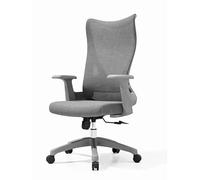 Chaise en maille respirante, avec rotation à 360 degrés, large soutien pour les épaules et le cou et cadre de chaise très résistant, vous ne vous sentirez pas fatigué lorsque vous êtes assis longtemps
