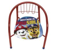 Chaise en métal - NICKELODEON - Pat Patrouille - Rouge - Pour enfant - Hauteur 30 x Largeur 35,5 x Longueur 33,5