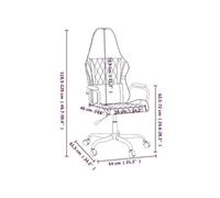 Chaise en metal non empilable non pliable interieur H. 118.5 cm noir