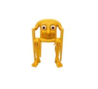 Chaise en or - Figurine Brainrot Italian Memes Officielle - Chaise dorée Brain rot XL de 13 x 8,50 cm - Collection officielle Brainrot - Brainrot Secret Figurine décorative des Mèmes italiens