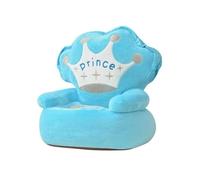 vidaXL Chaise en peluche pour enfants Prince Bleu 80157 Bleu G