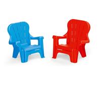 Chaise en plastique colorée - 2 couleurs vives