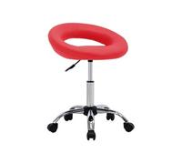 Chaise en plastique non pliable interieur H. 69.5 cm rouge