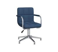 Chaise Pivotante de Salle à Manger Taupe Tissu Dîner Cuisine Repas vidaXL