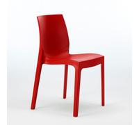 Chaise en polypropylène empilable Salle à Manger café bar Rome Grand Soleil