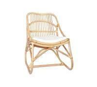 vidaXL Chaise en rotin Lin – Relaxation pour chambre et salon