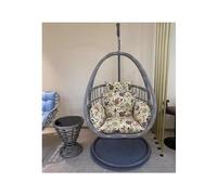 Chaise en rotin Panier Suspendu Chaise En Rotin Chaise À Bascule Balcon Balançoire Chaise À Bascule Cour Chaise Suspendue Hamac Intérieur Usage Domestique Chaise d'appoint moderne pour le salon