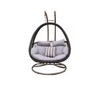 Chaise en rotin Panier Suspendu Haut De Gamme, Chaise En Canne De Balcon For La Maison, Chaise Suspendue À Double Pôle, Hamac Chlorophytum Comosum, Balançoire D'intérieur Chaise d'appoint moderne pour