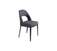 Chaise en tissu avec structure en acier 4023C, 47 x 50 x 80 cm. -