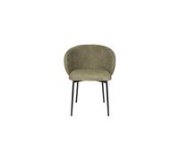 Chaise en tissu gris Ayle