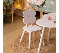 Atmosphera - Chaise Enfant Fleur Ally Rose