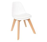 Chaise enfant ""Baya"" blanc - Atmosphera createur d'interieur