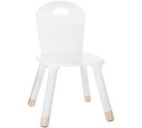 Chaise enfant blanche collection douceur Atmosphera Blanc G