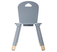 Chaise Enfant Design "Douceur" 50cm Gris
