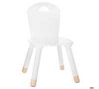 Chaise enfant ""Douceur"" blanc - Atmosphera Créateur d'intérieur