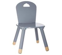 Chaise enfant ""Douceur"" gris - Atmosphera createur d'interieur