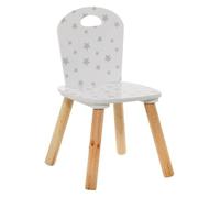 Chaise enfant douceur etoiles Blanc Atmosphera