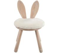Les Tendances Chaise oreille de lapin en bois naturel Lapinou Bi & Multicolore