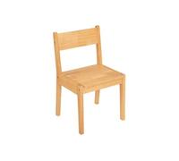 Atmosphera – Chaise enfant Robin – hévéa – Marron – 54 cm