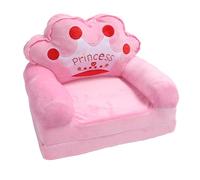 Chaise Enfant Fille, Fauteuil Princesse Pliable, Rose, Confortable et Durable - Siège Polyvalent pour Lecture, Jeu et Sieste (Pliage en Deux)