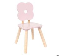 Atmosphera Chaise enfant Ally fleur rose