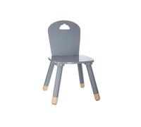 Chaise enfant grise collection douceur