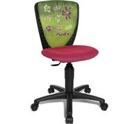 Chaise Enfant High S`Cool Noir-Rose / Flowers de Top Star