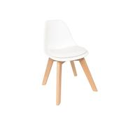 Chaise enfant ""Baya"" blanc - Atmosphera createur d'interieur