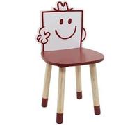 Chaise enfant Monsieur Costaud Rouge - Home Deco Kids