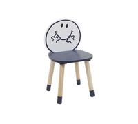 Chaise Enfant "Monsieur Heureux" 52cm Bleu