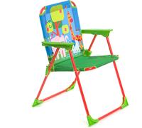 Chaise enfant pliable TOFFY avec motif d'animaux, pliable, pour le jardin & la plage GINGER HOME