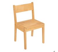 Atmosphera – Chaise enfant Robin – hévéa – Marron – 54 cm