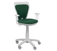 Chaise enfant Salinas blanc bali vert foncé