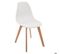 Chaise enfant ""Scandinave"" blanc - Atmosphera createur d'interieur - Blanc
