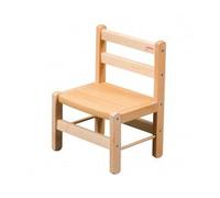 Chaise basse louise vernis naturel TU