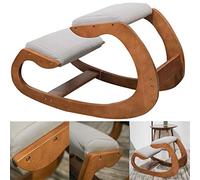 Chaise ergonomique à genoux - Support de posture pour soulager les douleurs dorsales - Améliore l'alignement du corps au bureau