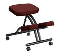 Chaise ergonomique à roulettes avec hauteur réglable pour correction de la posture, utilisation à domicile ou au bureau