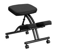 Chaise ergonomique à roulettes avec hauteur réglable pour correction de la posture, utilisation à domicile ou au bureau