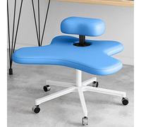 Chaise ergonomique avec pieds de support à roulettes - Tabouret réglable en hauteur pour correction et amélioration de la posture - Idéal pour une utilisation à domicile ou au bureau - Plusieurs