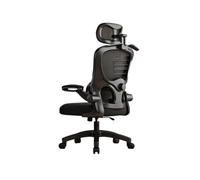 Chaise Ergonomique De Bureau Ordinateur De Bureau Accoudoir Rabattable Soutien Lombaire Chaises De Jeu Appuie TêTe RéGlable roulettes Pivotantes Inclinables éTude à Domicile