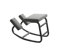 Chaise Ergonomique en Bois for Genoux, Tabouret de Posture, Chaise for TDAH, Correction orthopédique des maux de Dos et des douleurs cervicales, Circulation des Jambes(Color 1,75x50x45cm-Black)