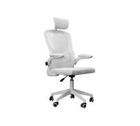 Mars Gaming Chaise ergonomique MGC-ERGOPLUS - Lombaire dynamique, maille, 115-125 cm, blanc