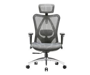 Chaise ergonomique SIHOO M57 - Accoudoirs 3D & support lombaire réglable - Mesh haute qualité - 150 kg max - 3 inclinaisons