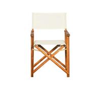 Chaise vidaxl exterieur empilable pliable H. 88 cm en acacia bois bois G