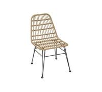 Chaise extérieure Lambada sésame & graphite Hespéride Sésame et graphite G