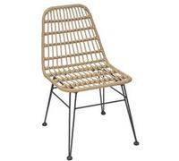 Chaise extérieure Lambada sésame & graphite Hespéride Sésame et graphite G