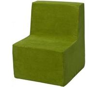 Chaise fauteuil pouf pour chambre d enfant, jeu confort repos vert Vert G