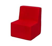 Chaise Fauteuil Pouf Pour Chambre D'enfant Rouge